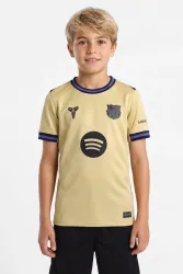 Nike FC Barcelona 2025/26 Mesh T-Shirt - Team Gold L Kids