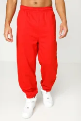 URBAN CLASSICS - urban claic baic-hoe, für Herren, Rot Bunt, Größe S