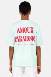 Sixth June Amour Oversize T-Shirt - Mint M Damen