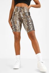Adidas Originals Radlerhose - Brown + Wonder White 32 Damen