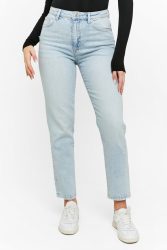 Tally Weijl Mom Fit Jeans - Light Blue Denim 32 Damen