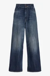 Jack & Jones Junior Ron Extra Baggy Fit Jeans - Dark Blue Denim 134 Kids