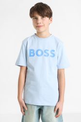 Boss T-Shirt - Persian Blue 14 Kids