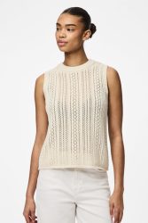 Pieces Strick Tanktop - Birch M Damen
