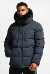 Zavetti Canada Oshawa 2.0 Puffer Parka - Asphalt L Herren