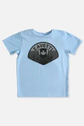 Zavetti Canada Botticini Kids T-Shirt - Placid Blue 7y