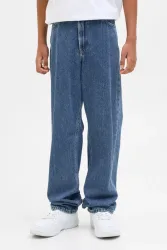 Jack & Jones Junior Chris Relaxed Fit Jeans - Blue Denim 146 Kids