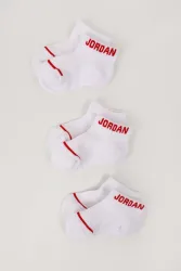 Jordan Dreierpack Socken - Weiss EU27-35 Kids