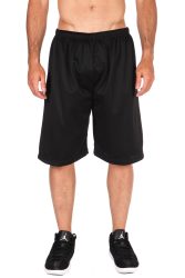 Urban Classics Mesh Shorts - Schwarz M Herren