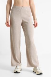 Only Kaylie Strukturierte Stoffhose L32 - Cashmere M/32 Damen