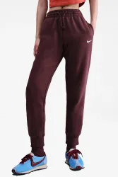 Nike Sportswear Phoenix Fleece Sweathose - Burgundy Crush XS Damen