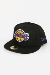 New Era 59Fifty Cap - LA Lakers - Schwarz 7 1/8 Herren