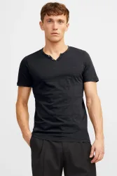 Jack & Jones - T-Shirt, für Herren, Black, Größe XL