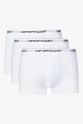 Emporio Armani - Boxershort  3er Pack Figurbetont-CORE LOGOBAND, für Herren, Weiss, Größe L