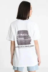 Karl Kani Oversize T-Shirt - White XS Damen