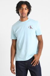 Calvin Klein Jeans - T-Shirt, für Herren, Hellblau, Größe L
