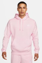 Nike Sportswear Club Fleece Kapuzensweatshirt - Pink Foam M Herren