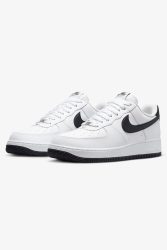 Nike Air Force 1 '07 Sneaker - White + Black EU41 Herren