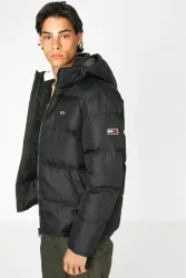 Tommy Jeans Puffer Daunenjacke - Black XS Herren