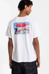Levi's T-Shirt - White L Herren
