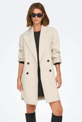 Only ONLBLAKE Mantel - Simply Taupe S Damen