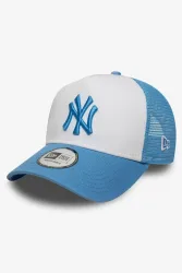New Era Trucker Cap / Snapback - Light Blue + White Einheitsgroesse Herren