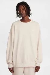 Nike Club Fleece Oversize Sweatshirt - Light Orewood Brown M Herren