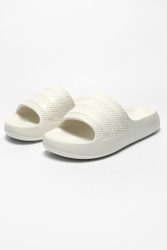 Adidas Originals Adilette Ayoon Pantoletten - Off White + Wonder White EU38 Damen