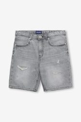 Only & Sons Junior OSJEDGE Jeansshorts - Light Grey 140 Kids