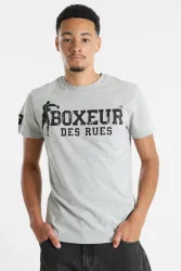 Boxeur des Rues T-Shirt - Grey Melange XS Herren