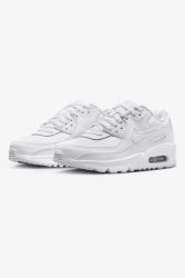 Nike Air Max 90 Sneaker - White + Metallic Silver EU37.5 Kids