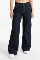 The Ragged Priest Release Ultra Baggy Fit Jeans - Rinse Wash 26 Damen