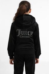 Juicy Couture Samt Jacke - Jet Black 12 Kids