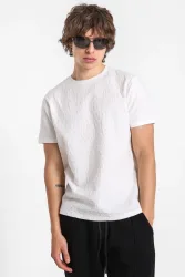 Armani Exchange T-Shirt - Off White M Herren