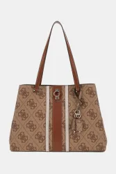 Guess Erenia Handtasche - Latte Einheitsgroesse Damen