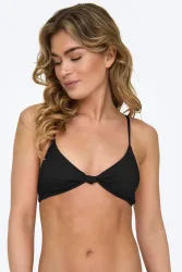 Only Sienna Triangel Bikini-Oberteil - Black S Damen