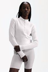 Nike Frottee Crop Sweatshirt - Light Orewood Brown XS Damen