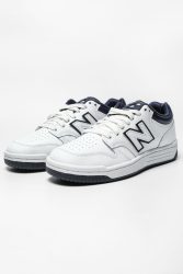 New Balance BB480 Sneaker - Weiss + Navy EU38 Damen