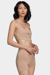 Adidas Originals Crop Trägertop - Ash Pearl 32 Damen