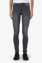 Noisy May NMCALLIE High Waist Skinny Jeans L32 - Medium Grey Denim 25/32 Damen