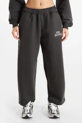 New Balance Linear Heritage Barrel Sweathose - Faded Black XS Damen