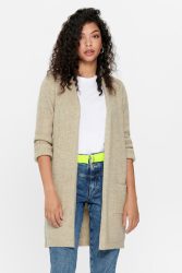 Only Jade Gerippte Strickjacke - Whitecap Gray Melange S Damen