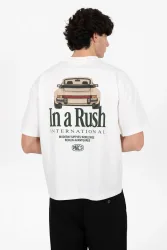 Prohibited Oversize T-Shirt - Offwhite M Herren