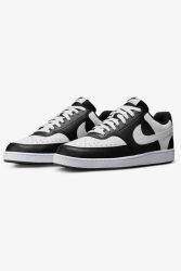 Nike Court Vision Sneaker - Black + White EU41 Herren