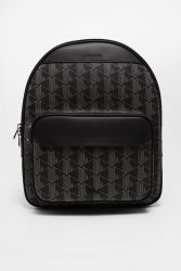 Lacoste Monogram Rucksack Rucksäcke 1 ct Schwarz Herren