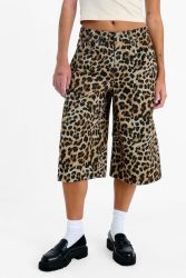 The Ragged Priest Release Jort Jeansshorts - Leopard 28 Damen