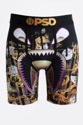PSD Underwear Boxershorts - Black + Gold L Herren