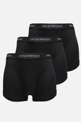 Emporio Armani - Boxershort  3er Pack Figurbetont-CORE LOGOBAND, für Herren, Schwarz, Größe L