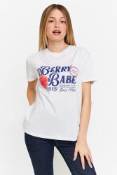 Tally Weijl T-Shirt - White M Damen