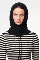Pieces Balaclava - Black Einheitsgroesse Damen
